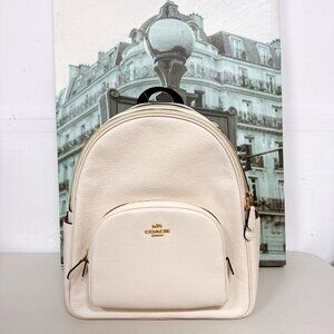 Coach 5666 Court Backpack IN Chalk
